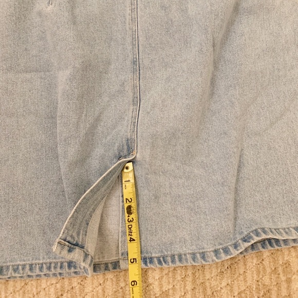 Vintage Denim Skirt - Picture 6 of 8